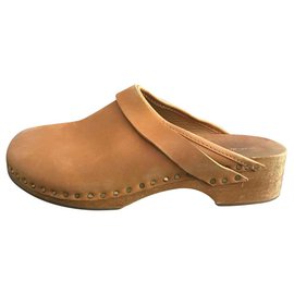 Isabel Marant clogs Beige Caramel