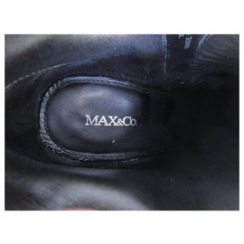 Max & Co-niedrige Stiefel Max & Co-Schwarz