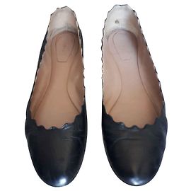 Chloé Lauren Ballerinas Schwarz