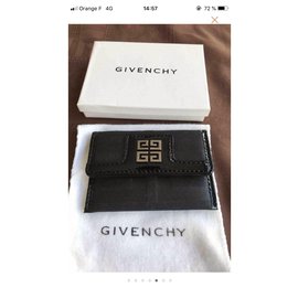 Givenchy-Monederos, carteras, casos-Negro