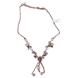 Colar com Pingente Reminiscence Metal Cor de Cobre Multicor