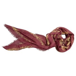 Alexander Mcqueen-Silk scarves-Pink
