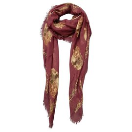 Alexander Mcqueen-Silk scarves-Pink