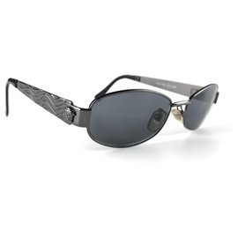 Gianni Versace-Des lunettes de soleil-Gris anthracite
