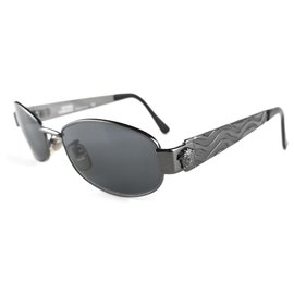 Gianni Versace-Sonnenbrille-Anthrazitgrau