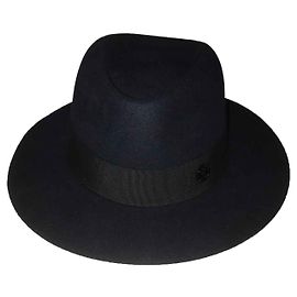 Maison Michel Andrew Navy blue