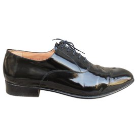 Joseph Fenestrier-Lace ups-Black