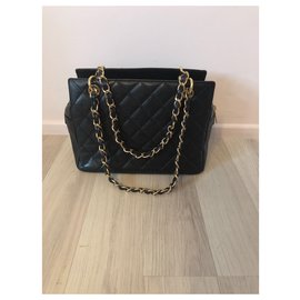 Chanel-Chanel kleine Einkaufstasche-Schwarz
