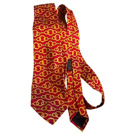 Chanel-Ties-Red,Yellow