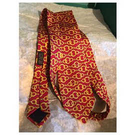 Chanel-Ties-Red,Yellow