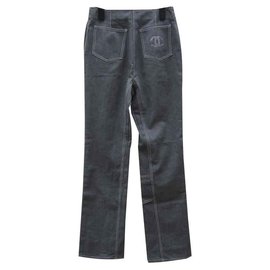 Chanel-jeans-Gris