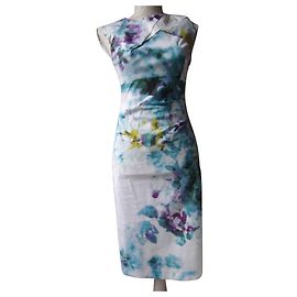 Karen Millen Vestido de karen miller Blanco Azul Verde Púrpura Amarillo