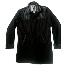 The Kooples-Men Coats Outerwear-Black