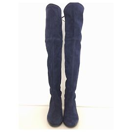 Stuart Weitzman over the knee boots - New Blue