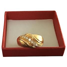 Autre Marque-Ring aus Gelbgold 18 K-Golden