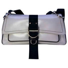 Christian Dior-Christian Dior bag Hardcore collection - John Galliano-Black,White
