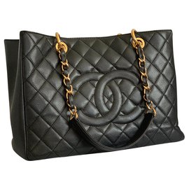 Chanel-Sac de compras de Chanel-Negro