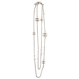 Collier Chanel neuf Doré