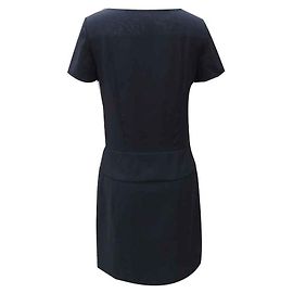 Vestido Chloé preto de seda algodão e lã Preto