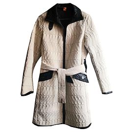 Chaleco Impermeable Versace Negro Beige Negro Beige