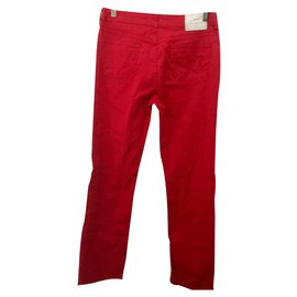 Thomas Burberry-Jeans rouge de Thomas Burberry-Rouge