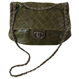 Chanel Verde Verde oliva Verde escuro