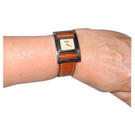 Fendi-Fine watches-Brown,Silvery