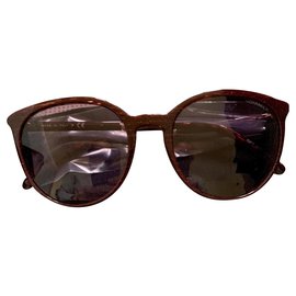Chanel-occhiali da sole-Bordò