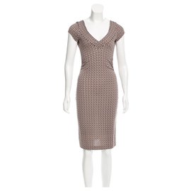 Diane Von Furstenberg-DvF Estava Vintage Seidenkleid-Mehrfarben 