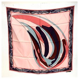 Emilio Pucci Piccolo carrè di seta stampata Multicolore
