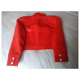 Courreges-Vintage Courrèges Jacket-Orange