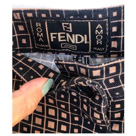Fendi-Monogram Fendi-Brown