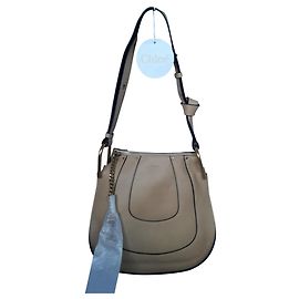 Borsa Chloé HAYLEY HOBO Beige