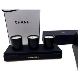 Chanel-KERZEN CHANEL-Schwarz,Weiß