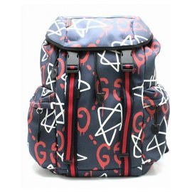 GUCCI GHOST NEW BACKPACK Blue Multiple colors