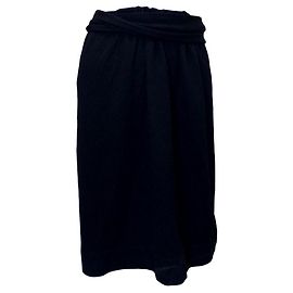Kenzo Rock aus Wolle schwarz Größe S Schwarz