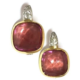 Pomellato Pendientes de pomella "sherazade", turmalinas y diamantes. Otro
