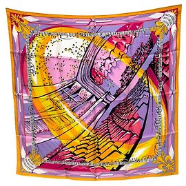 Emilio Pucci Seiden Schals Mehrfarben