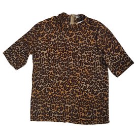 Autre Marque Top Imprimé Léopard ENVII Polyester L Multicolore