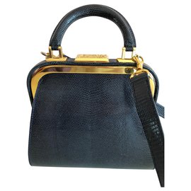 Christian Dior-Mini sac Dior-Bleu Marine