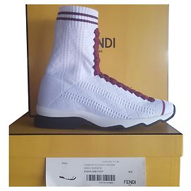 FENDI TRONCHETTO Blanco