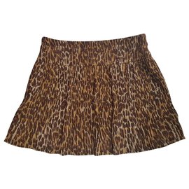 Autre Marque-Skirt Envie-Multicolor,Estampado de leopardo