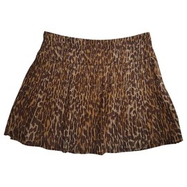 Autre Marque-Skirt Envie-Multicolor,Estampado de leopardo