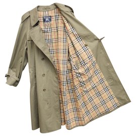 Burberry-vintage Burberry trench 56 State like new-Khaki