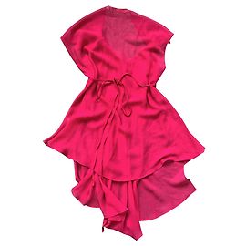 Blusa de seda rosa All Saints Rosa