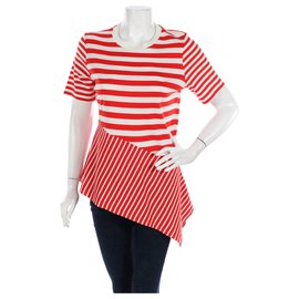 Cos Tops Blanco Roja