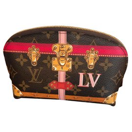 Louis Vuitton-Louis Vuitton trunk collector's cosmetic pouch-Other