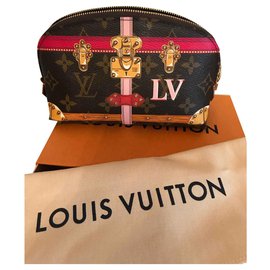 Louis Vuitton-Louis Vuitton trunk collector's cosmetic pouch-Other