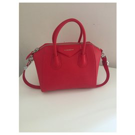 Givenchy-Pequeña antigona-Roja