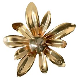 Chanel Sublimage Broche Dourado